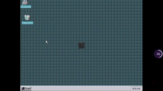 Windows 98 в BOCHS смотреть онлайн