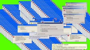 Футаж: Windows Error