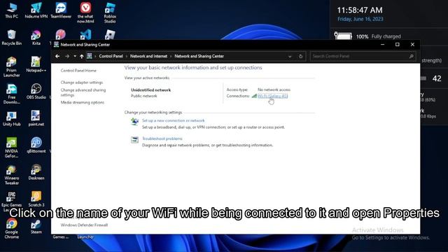 How to fix Unidentified Network, No Internet Access in Windows смотреть онлайн