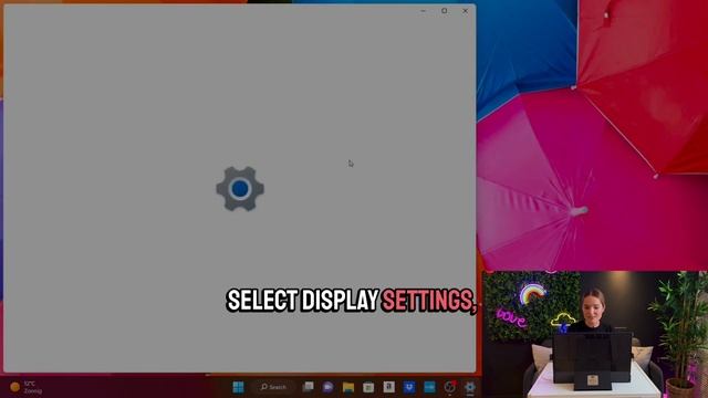 Slide user guide: Display settings Windows смотреть онлайн