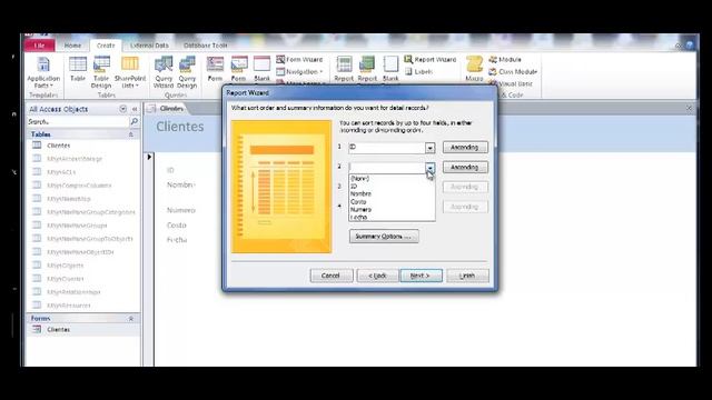 Access 2007 2010 como crear reportes смотреть онлайн