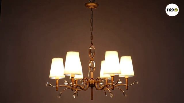 Подвесная люстра Favourite Luca 2703 6P ✓ купить со склада в Москве и МО mebel169.ru смотреть онлайн