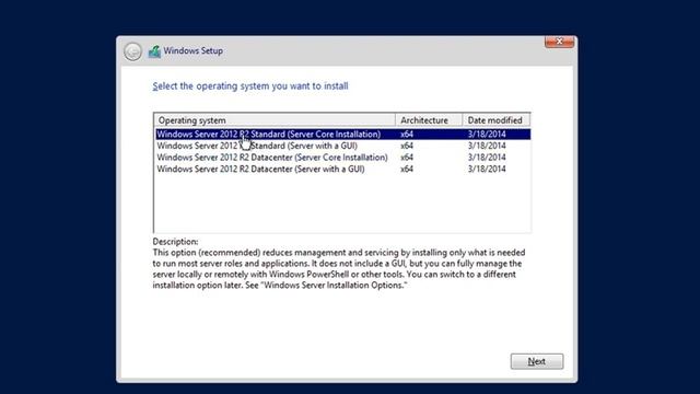 Windows Server 2012R2 Installation смотреть онлайн