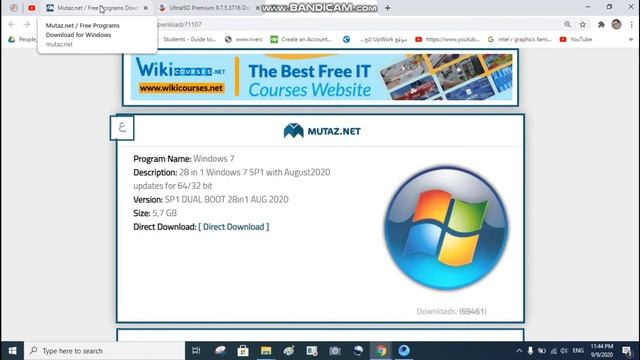 شرح تسطيب ويندوز (Windows 7) من الفلاشة باستخدام برنامج Rufus смотреть онлайн