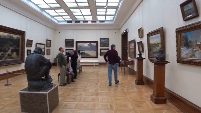 Третьяковка ... в зале Крамского смотреть онлайн