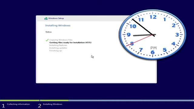 {47} install windows 10 anniversary with clock смотреть онлайн