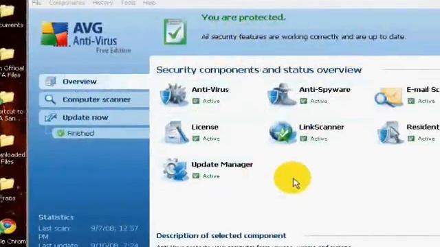 AVG Free Anti-Virus смотреть онлайн