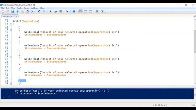 PowerShell Arithmetic Operators | Create calculator using Powershell смотреть онлайн