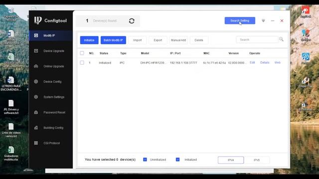 Como inicializar y colocar una IP fija por medio del Configtool de Dahua смотреть онлайн