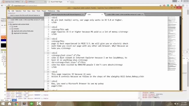 Basic Sublime-Text-Fu for Web Developers смотреть онлайн