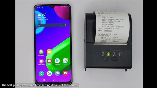 "BT Print Service" Application Installation & Demo with Andriod смотреть онлайн
