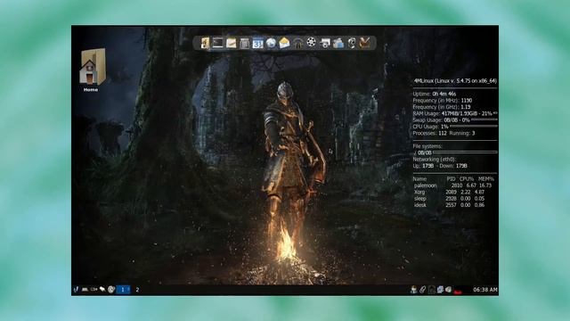 Exploring 4MLinux 35.0 with Joe's Window Manager (JwM) смотреть онлайн