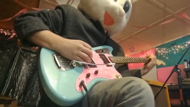 Jazzmaster Stratocaster Jaguar Guitar Bridge Demo EHX Soul Food and Germanium Big Muff pi смотреть онлайн