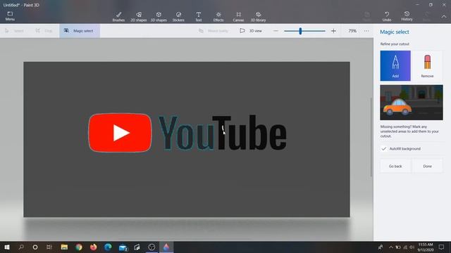 How to make a PNG image | PAINT 3D смотреть онлайн
