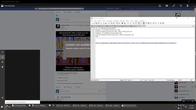 Remove Windows 10 Updates Are Available Popup Notification смотреть онлайн