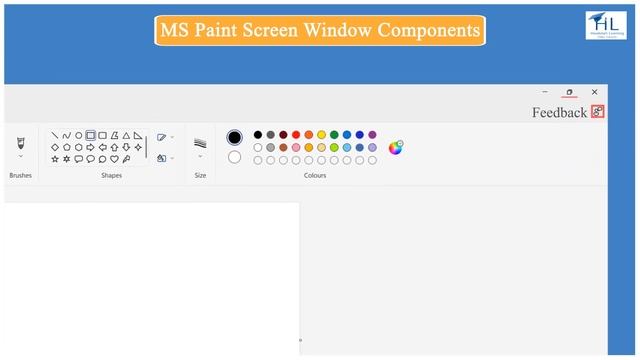 MS Paint Screen Window Components - Windows 11|CBSE| Class 3| Class 4| Class 5| Microsoft Paint смотреть онлайн