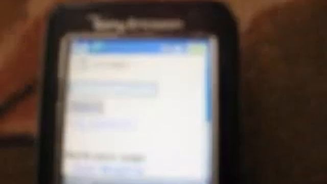 Windows Mobile 6 on SE K550i смотреть онлайн