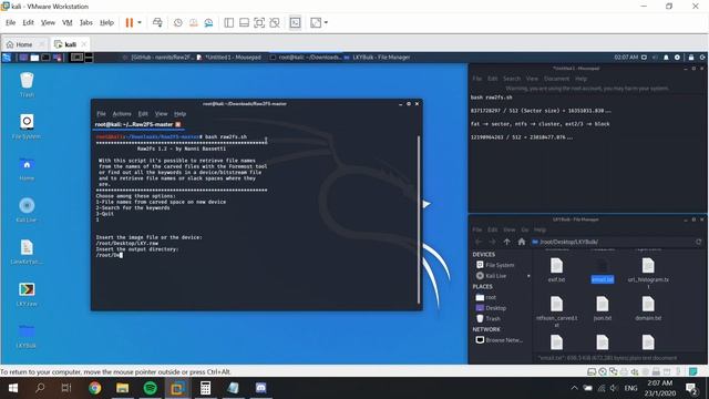 Digital Forensics using Qemu, Bulk Extractor and Raw2fs смотреть онлайн