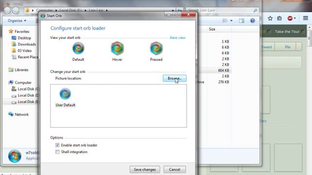 Windows 7: How to Change Start Button Easily смотреть онлайн