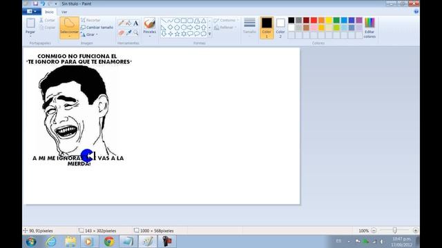 COMO RECORTAR UNA IMAGEN CON PAINT WINDOWS 7 смотреть онлайн