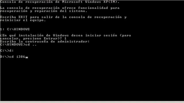 como arreglar windows xp por simbolos del sistema (consola cmd) смотреть онлайн