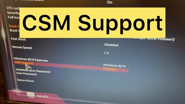 windows7/8/10/11屏幕分辨率固化为1024x768，而且灰色不能调节，怎样修改为1080分辨率，设置BIOS，里面CSM 为enable，就OK了 screen resolution смотреть онлайн