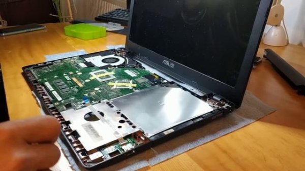 Asus X550L - Full Disassembly, Cleaning tips