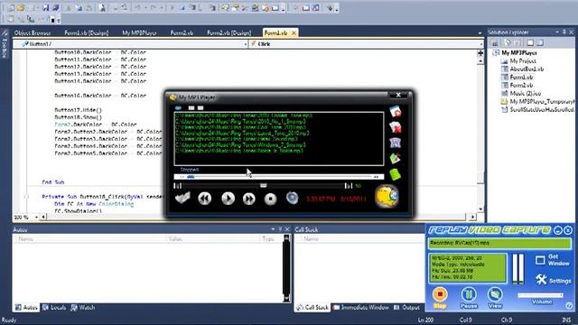 My Mp3 Player, VB 2010 Express Project.wmv смотреть онлайн