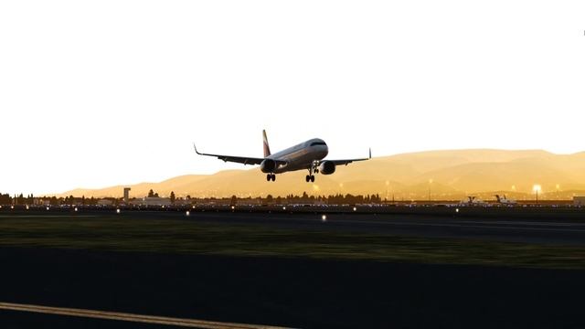 #swiss001landing Iberia A321neo landing at Barcelona with mouse yoke | X Plane 11 смотреть онлайн