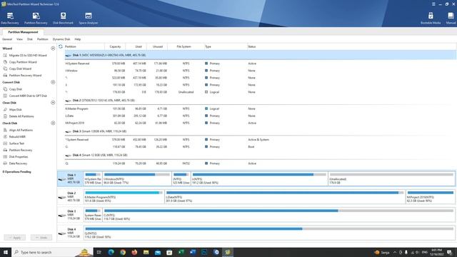 Error Disk-Can't Format. There are no free MBR slots on the disk смотреть онлайн