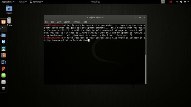 How to fix slow apt-get update and upgrade issue in Kali Linux 2017.3 смотреть онлайн
