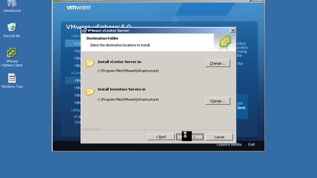 VMware vcenter 5 установка смотреть онлайн