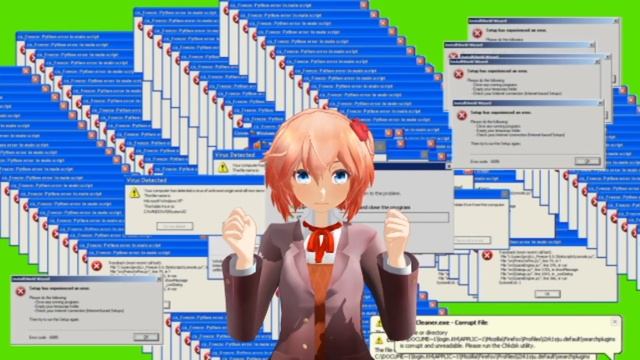 [MMD l DDLC l Sayori] [Windows XP Error Meme] смотреть онлайн