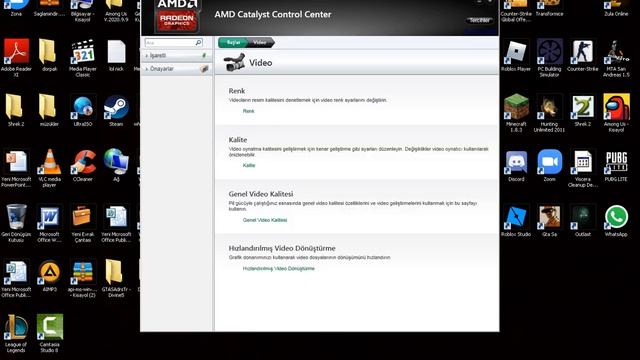 AMD ekran kartına nasıl OverLock yapılır + oyun performans ayarı(AMD radeon HD5450) смотреть онлайн