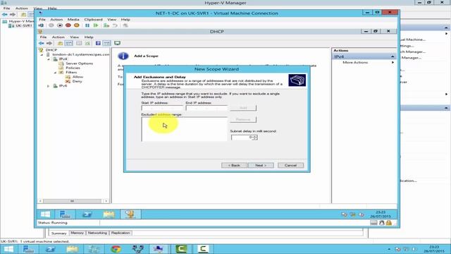 Installing and Configuring DHCP Server Role on Windows Server 2012 R2 смотреть онлайн