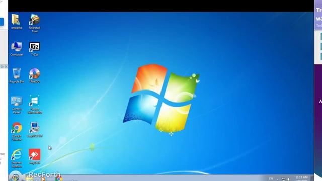 Windows 7 and 8.1 in Onworks + How to change your screen display смотреть онлайн