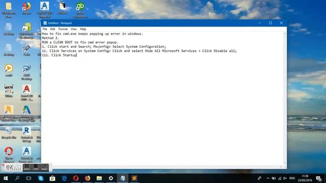 How to fix CM.exe keeps popping up error in windows. смотреть онлайн