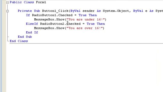 VB.NET Tutorial 9 - Radio Button and Check Box (Visual Basic 2008/2010) смотреть онлайн