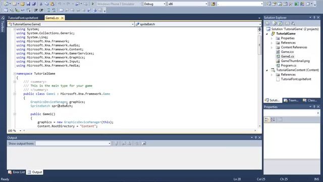 [XNA Tutorial] Part 1 - Hello World, the XNA Way! смотреть онлайн