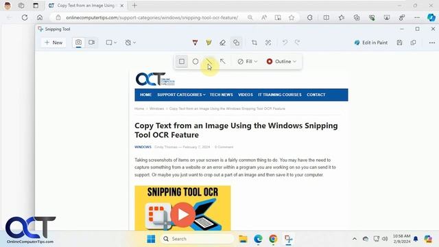 The New Windows Snipping Tools Add Shapes Markup Feature смотреть онлайн