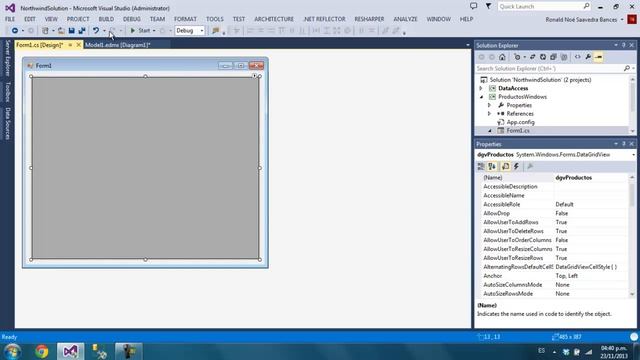 How to create EntityFramework Project and Create a List Product Forms - Chapter I смотреть онлайн