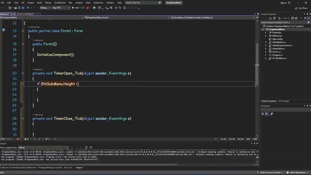 C# Create Modern Dropdown Menu in Windows Form смотреть онлайн
