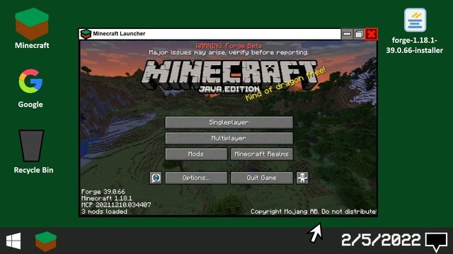 Minecraft Modloader Installation Animation (From Deleting META INF to Installer) смотреть онлайн