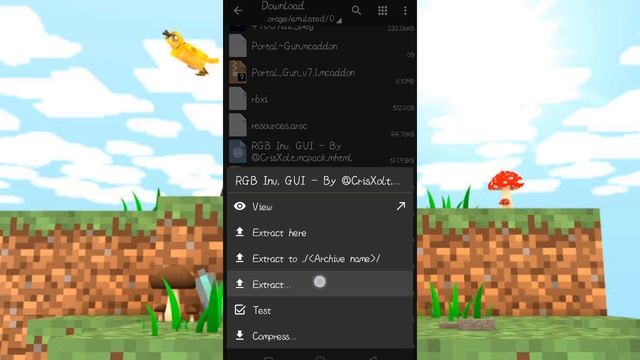 how to download rainbow colors XP bar and hot bar in minecraft pe смотреть онлайн