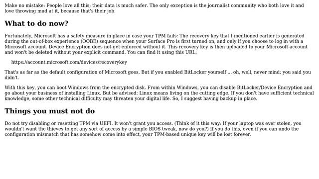 Why my surface pro asks for BitLocker recovery key? (3 Solutions!!) смотреть онлайн