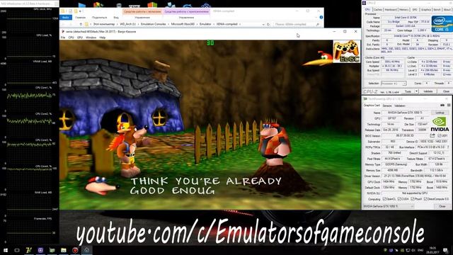 XENIA Xbox 360 Emulator - Banjo-Kazooie (2008). Ingame. OpenGL. Test #3 смотреть онлайн