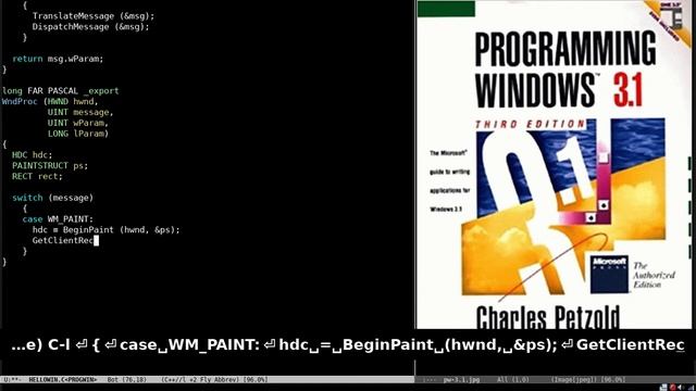 Programming Windows 3.1/Chapter 1/HELLOWIN.C смотреть онлайн