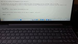Genymobile scrcpy installation on Windows 11 || mirror your Android device to Windows 11| Easy Setu