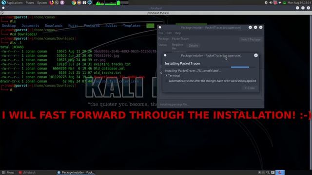 Installing Cisco PacketTracer 7.3 | Linux or Windows | смотреть онлайн