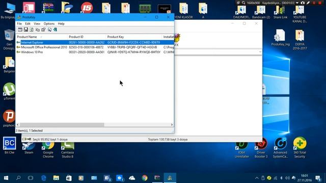 Windows 7 - 8 - 8.1 - 10 - 11 Ürün Lisans Anahtarı ( Product Key) Bulma - Teknoloji Dünyası смотреть онлайн